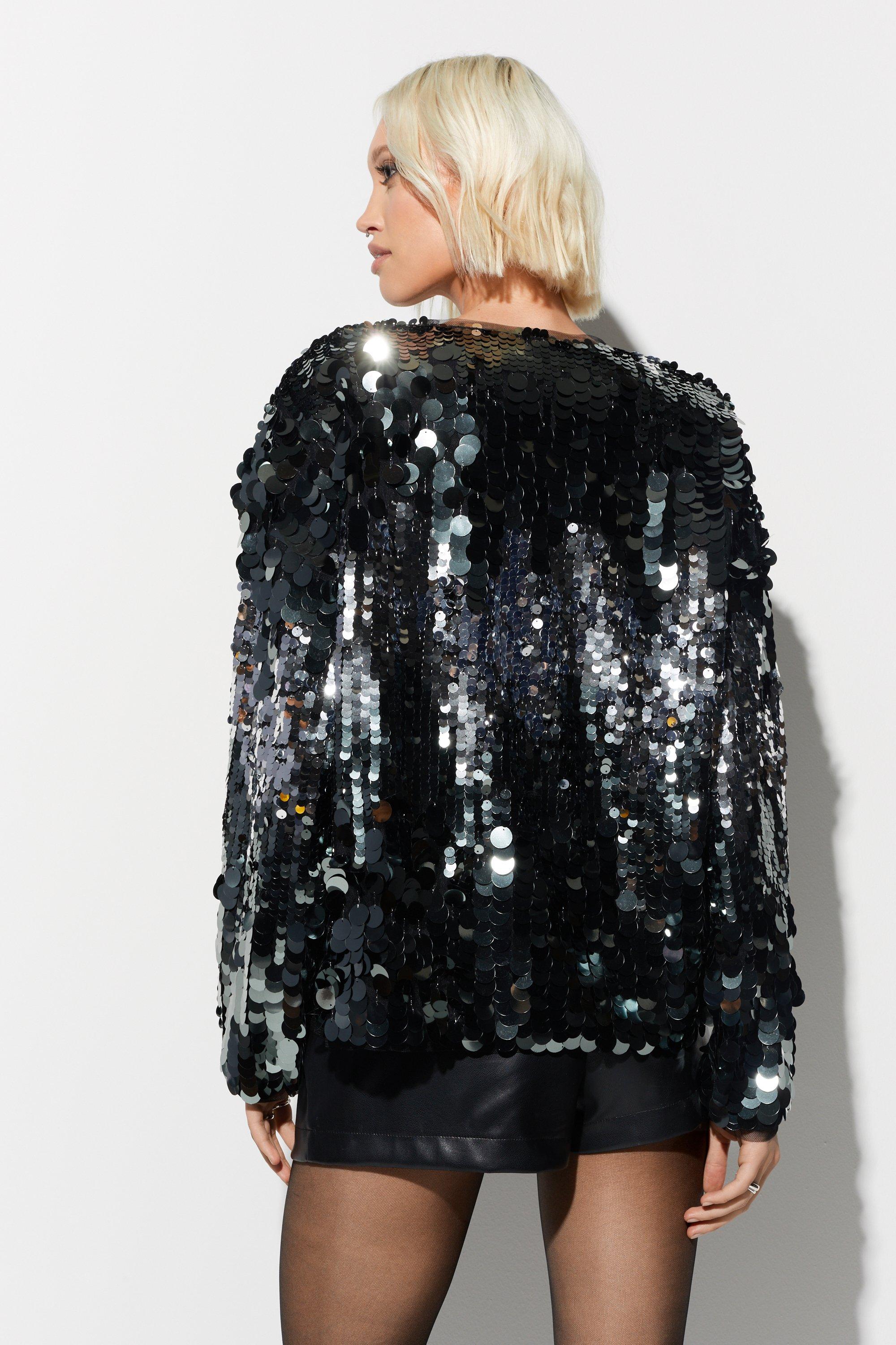 Next sequin sweatshirt hot sale